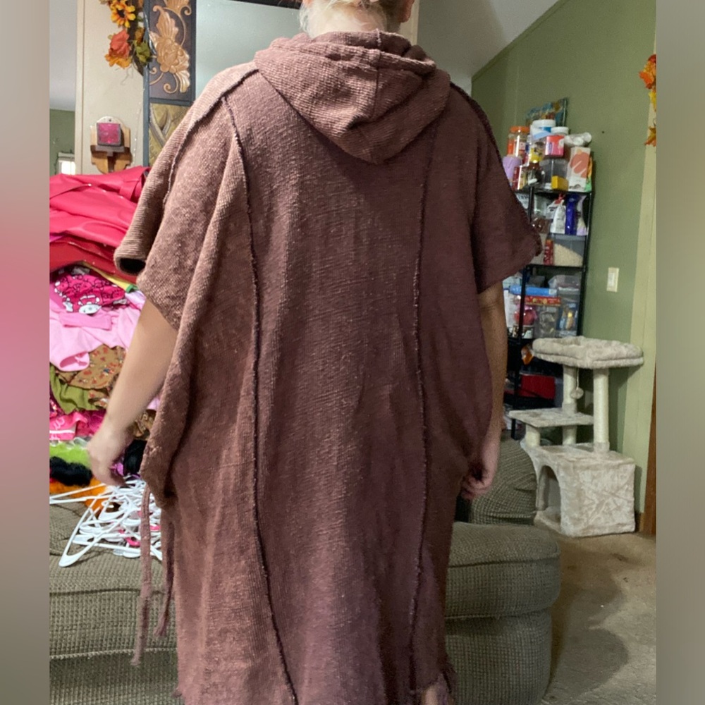 Mana kamana brown cotton nepal sweater - Picture 4 of 5